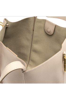 Borsa Gianni chiarini in pelle colore beige chiaro. GIANNI CHIARINI | 11911-PINK SALT